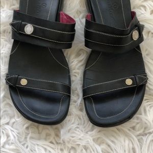 Cole Haan Shoes - • Cole Haan • Nike Ankle Slip On Sandals Black 9 Cole Haan Shoes - • Cole Haan • Nike Ankle Slip On Sandals Black 9